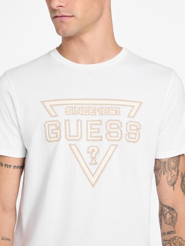 GUESS Tričko - Biela