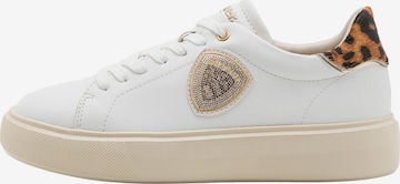 Blauer.USA - Zapatillas deportivas bajas en blanco: frente
