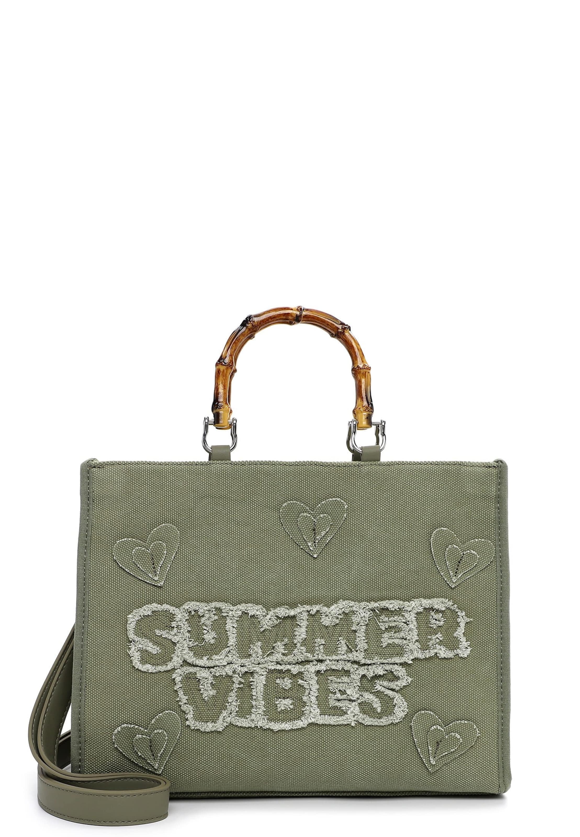 Emily & Noah Shopper ' E&N Joelle ' in Groen: voorkant