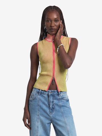 Desigual Shirt in Geel: voorkant
