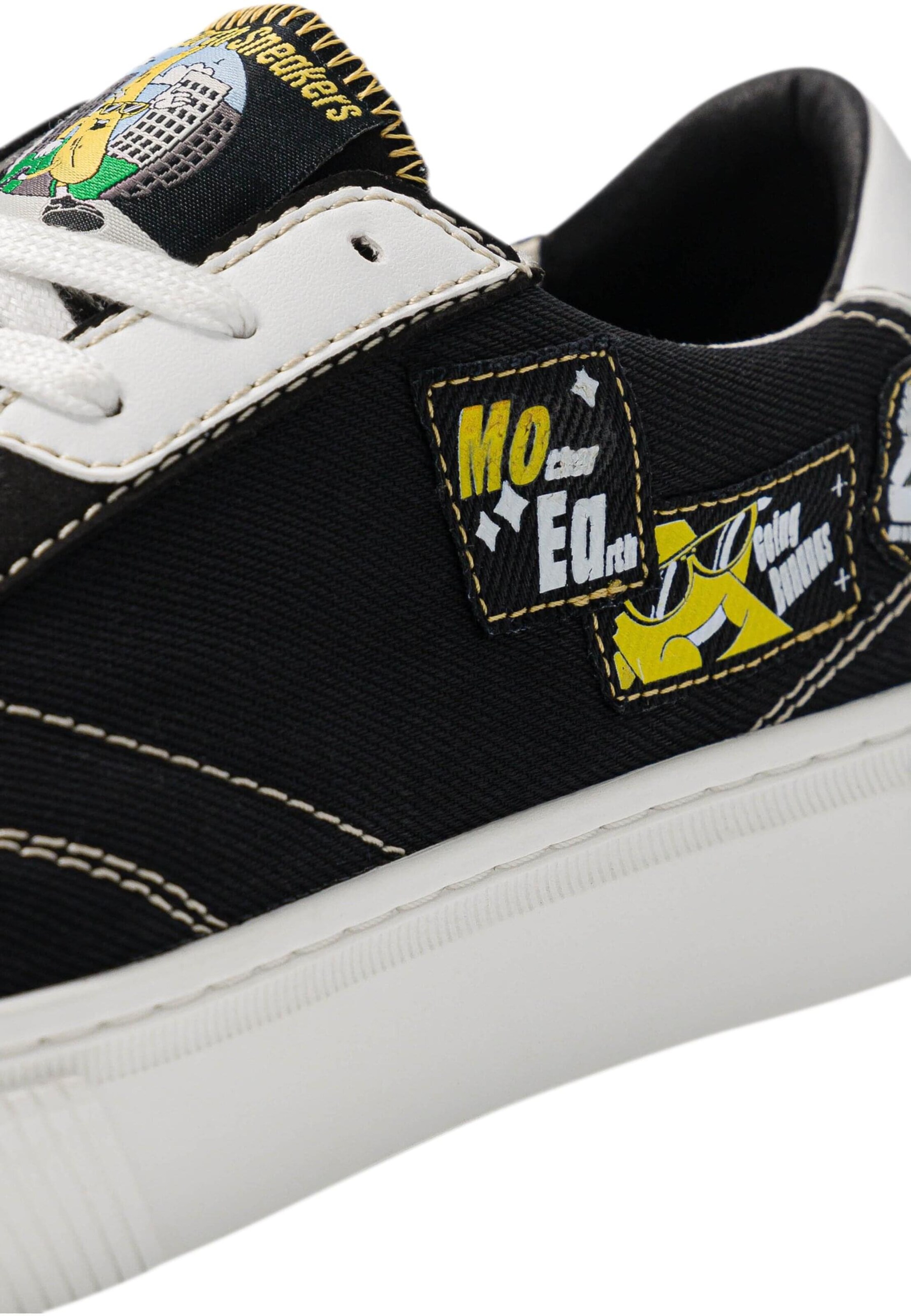 Sneaker bassa 'Gen4 - Banana' di MoEa in nero