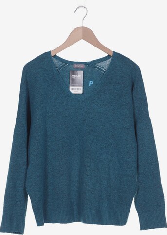 SAMOON Sweater & Cardigan in 4XL in Blue: front