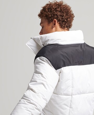 Superdry Zimska jakna | bela barva