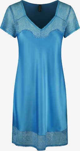 LingaDore - Camisa de noite em azul: frente