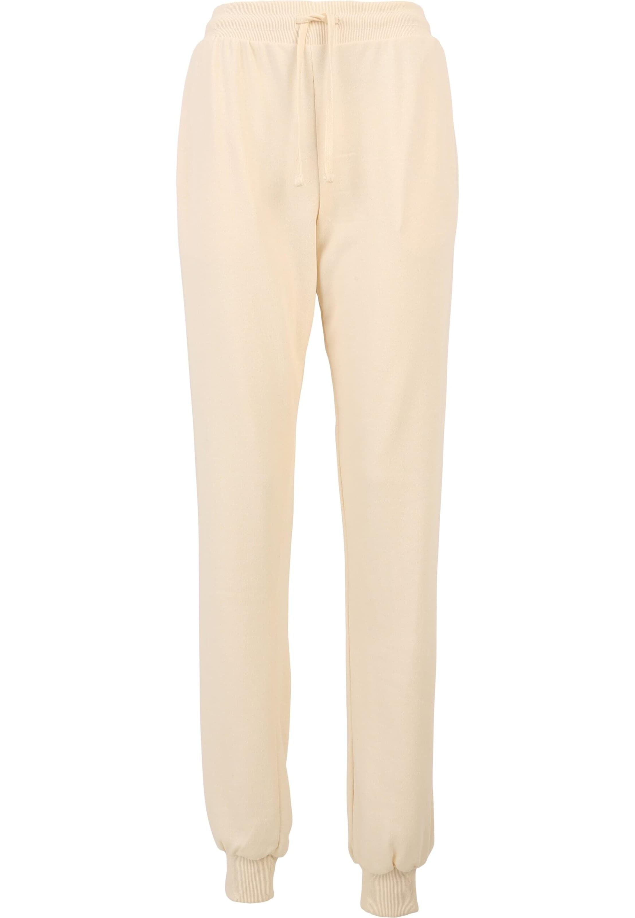 Urban Classics Tapered Broek in Beige: voorkant
