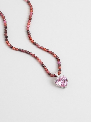 So Chic Ketting in Rood: voorkant