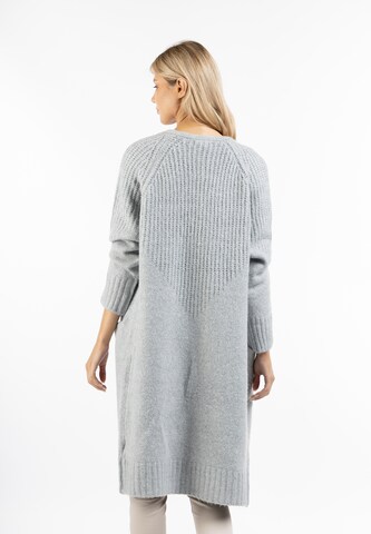 usha WHITE LABEL Knit cardigan in Grey