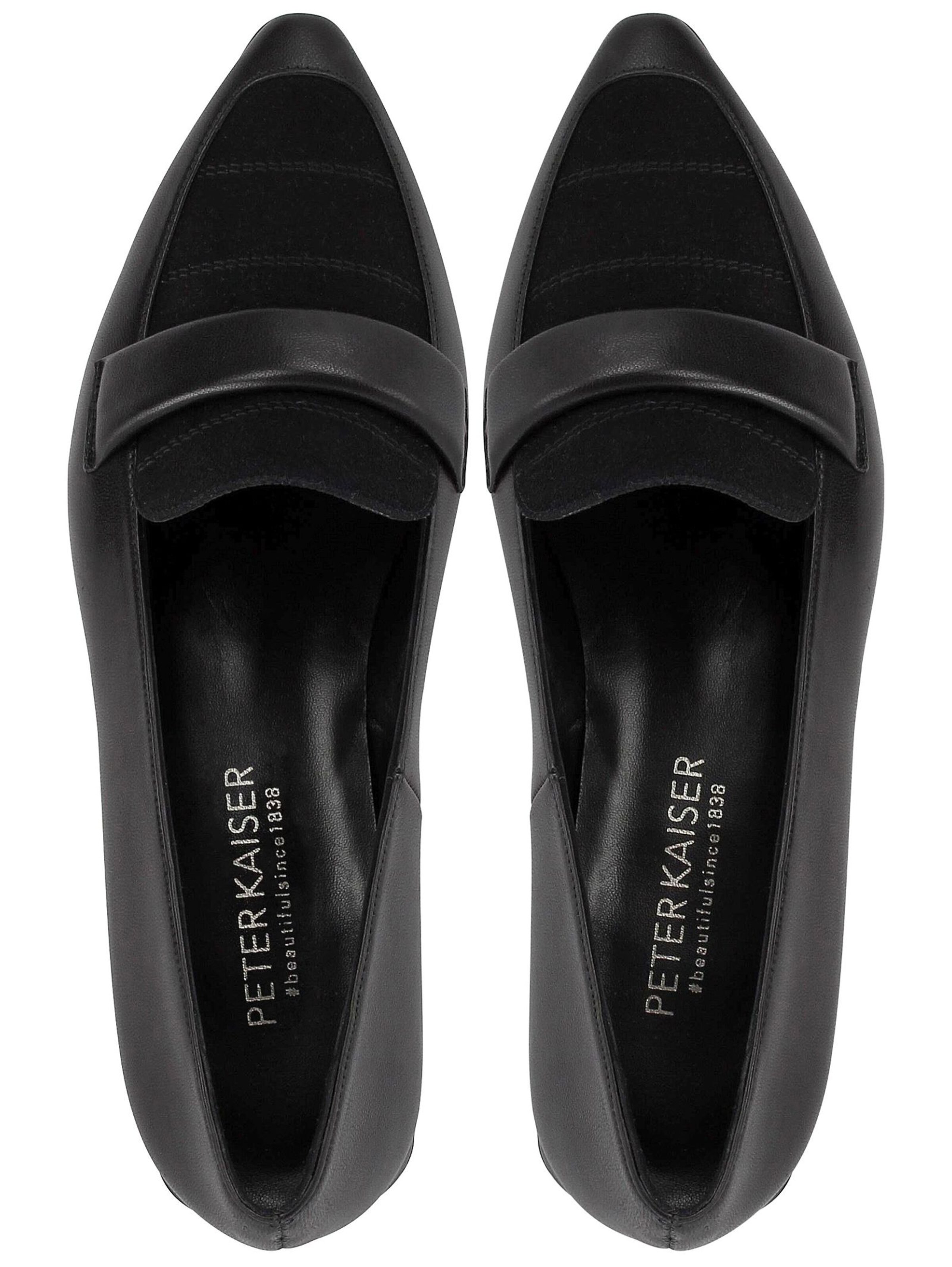 PETER KAISER Slipper in Schwarz