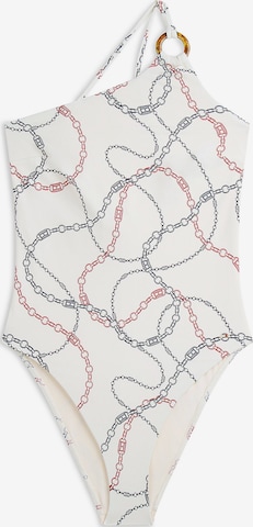 Maillot de bain TOMMY HILFIGER en blanc : devant
