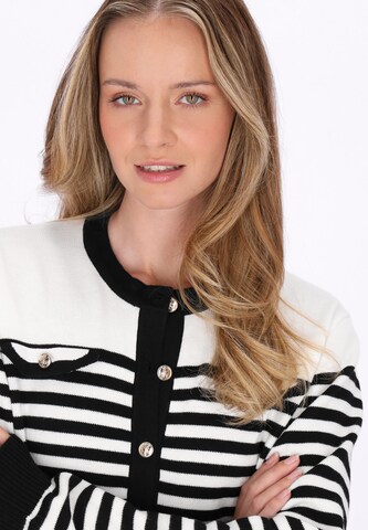 DreiMaster Maritim - Cárdigan en blanco