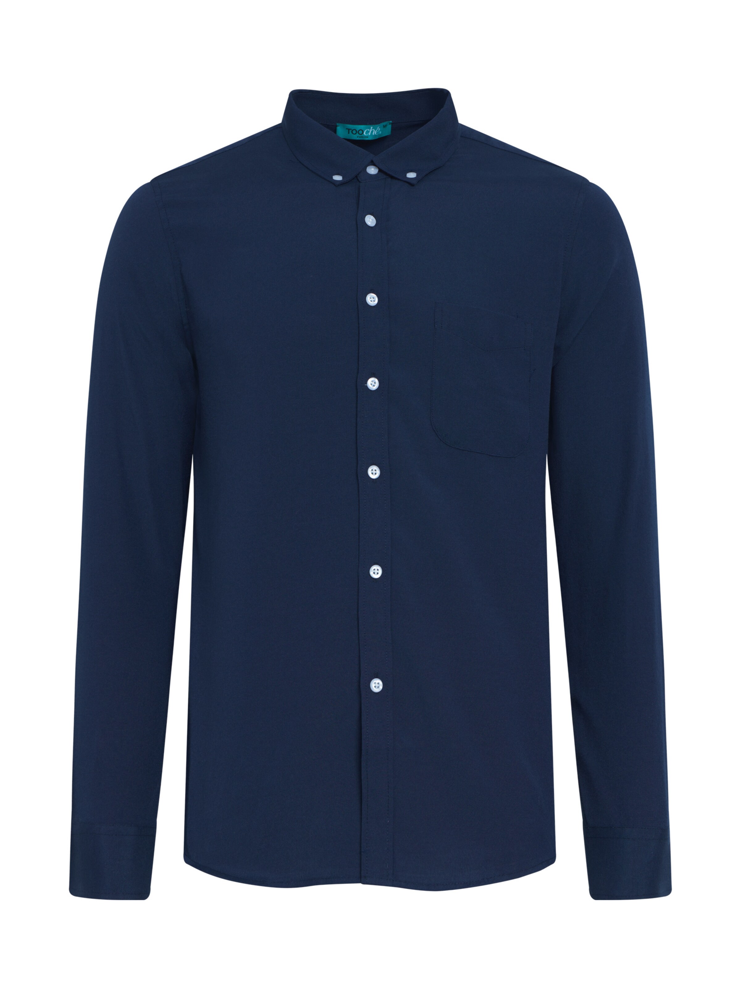 TOOche Regular fit Overhemd 'Ocean' in Blauw: voorkant