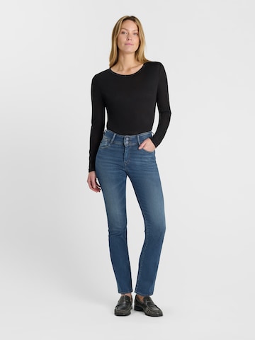 Le Temps Des Cerises Bootcut Jeans in Blauw