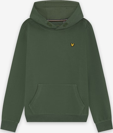 Sweat de sport Lyle & Scott en vert : devant