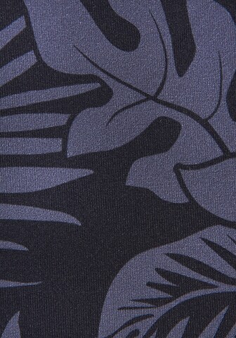 VENICE BEACH Triangle Tankini Top in Black