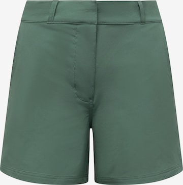 Born Living Yoga Regular Sportshorts 'Treck' in Grün: predná strana