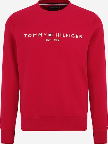 Sweat-shirt TOMMY HILFIGER en rouge : devant