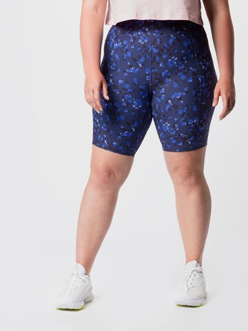 Only Play Curvy Workout Pants 'ANUKI' in Blue: front