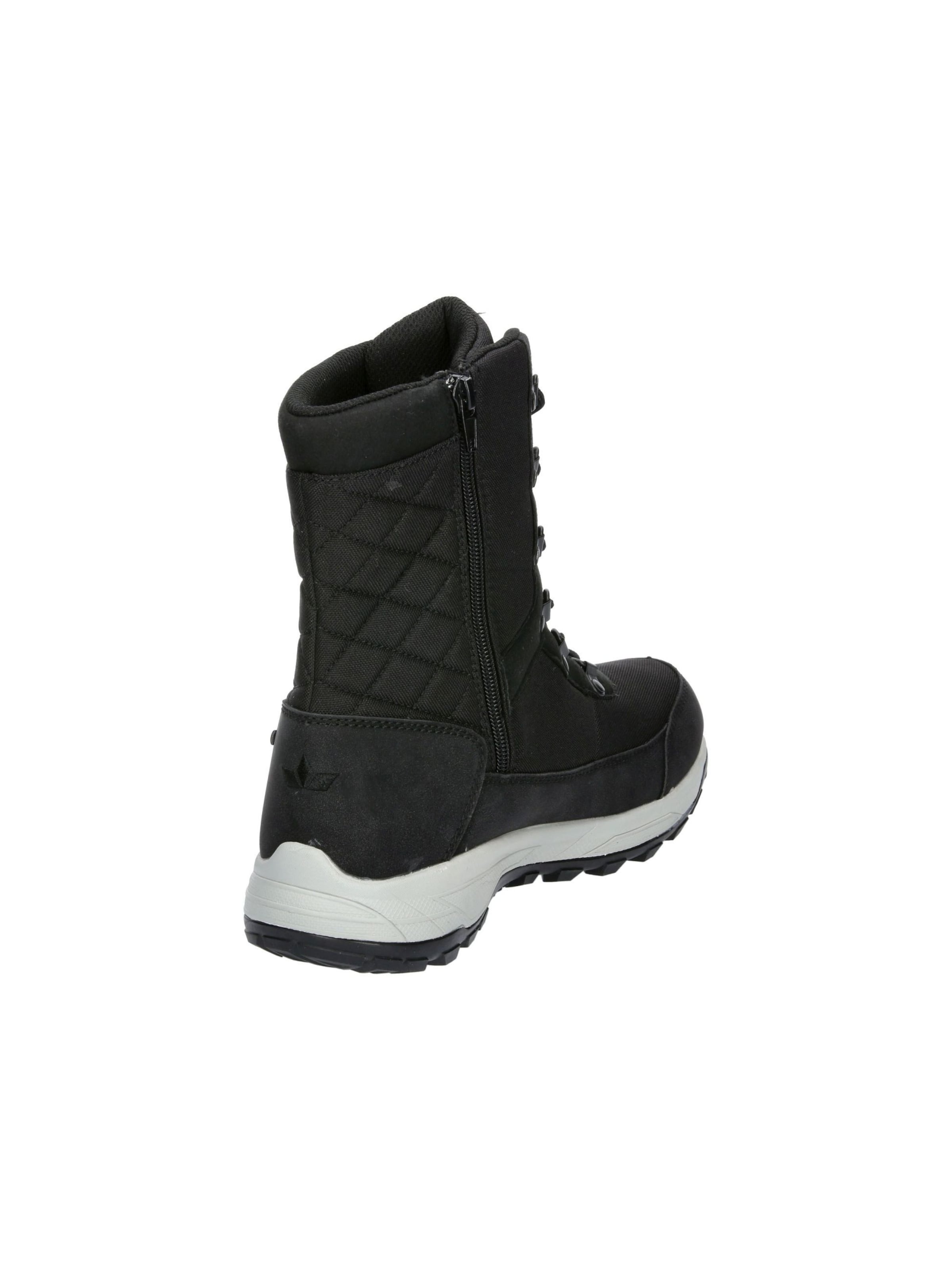 LICO Snow Boots 'Glace' in Black