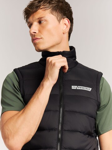 PROTEST Weste 'PRTShelf'‌‌‌‌‌ in Schwarz