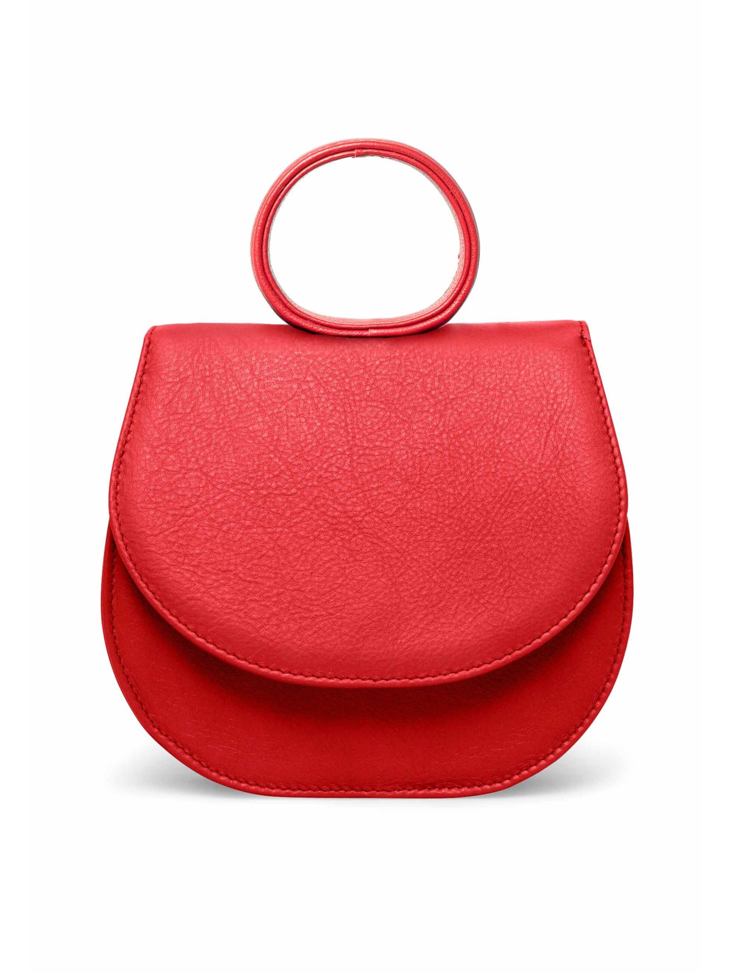 Gretchen Schultertasche 'Ebony' in Rot: Vorderseite