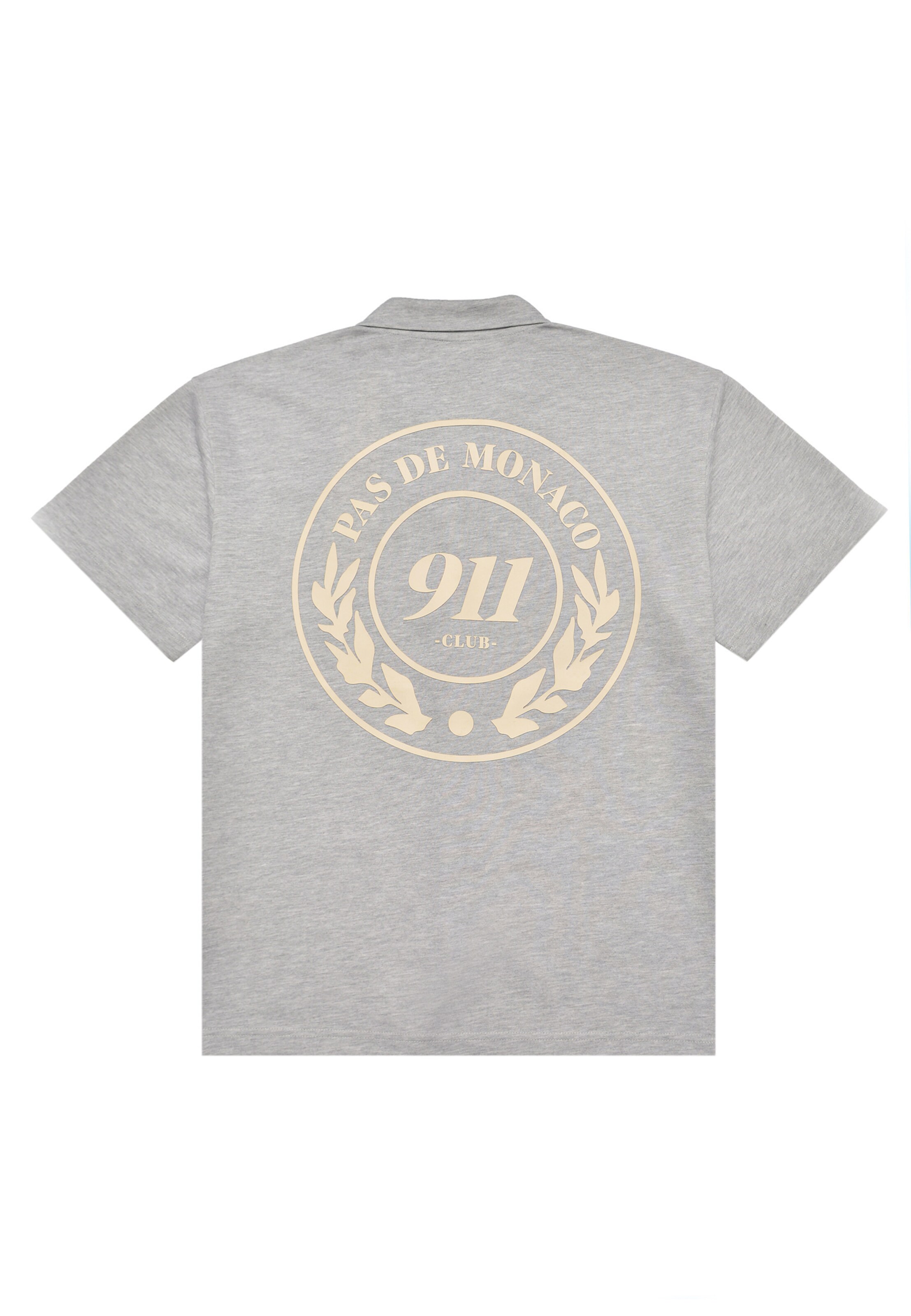 Pas De Monaco Klasický střih Košile 'CARERRA' – šedá