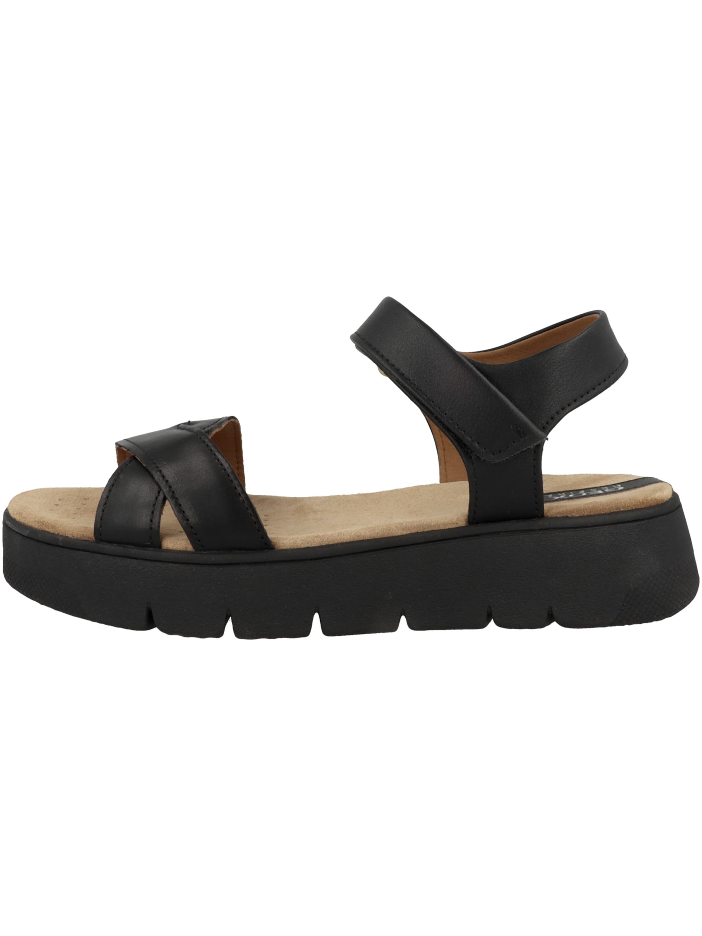 GEOX Strap Sandals 'Dandra' in Black