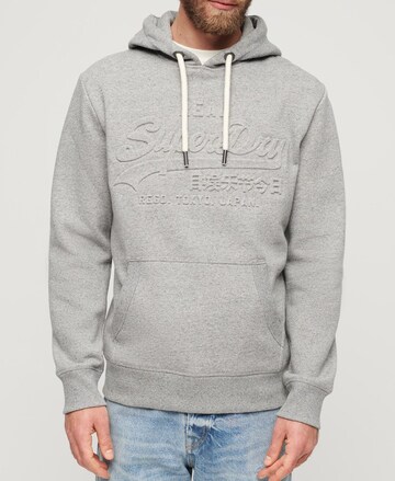 Sweat-shirt Superdry en gris