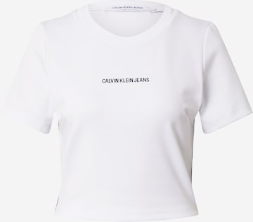 Maglietta 'Milano' di Calvin Klein Jeans in bianco: frontale
