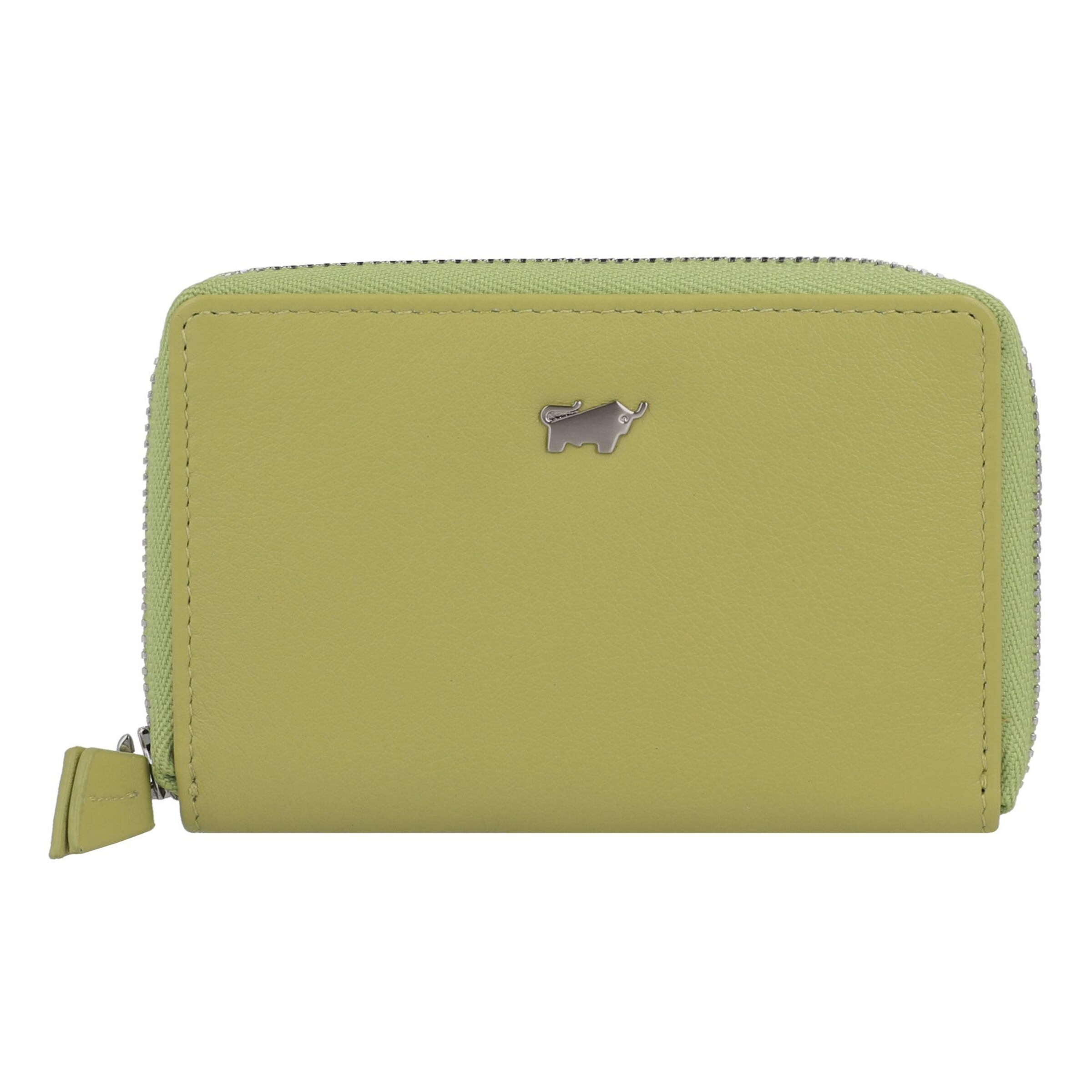 Portamonete 'Joy ' di Braun Büffel in verde: frontale