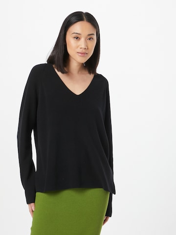 DRYKORN - Pullover 'LYNETTE' em preto: frente