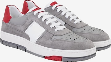Desa Slip-ons 'Schnürschuhe' in Grijs: voorkant