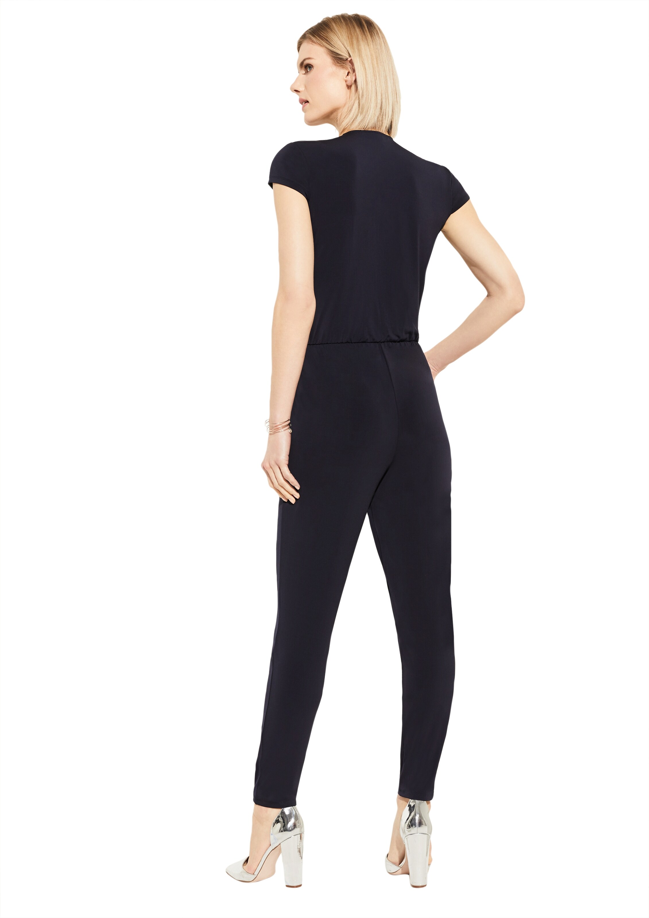 jumpsuit schwarz comma