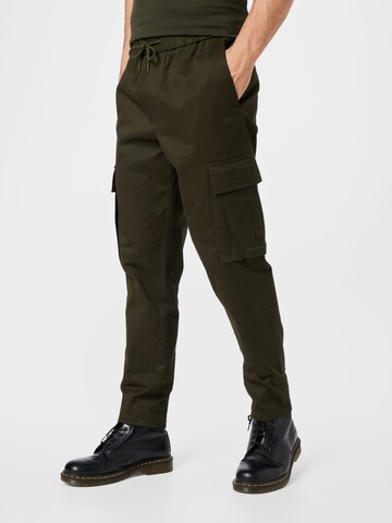 SELECTED HOMME Regular Cargo Pants 'Kent' in Black: front