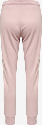 Effilé Pantalon de sport 'Legacy' Hummel en rose