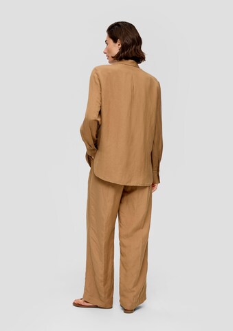 s.Oliver BLACK LABEL Bluse in Braun