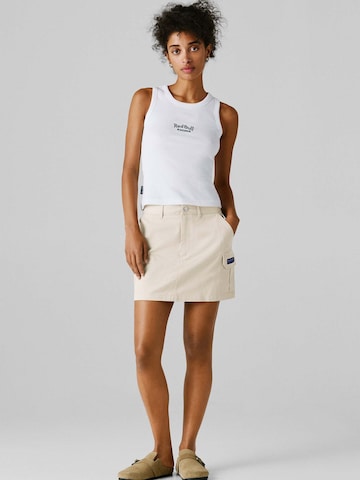 Red Bull Racing x Pepe Jeans Rok in Beige