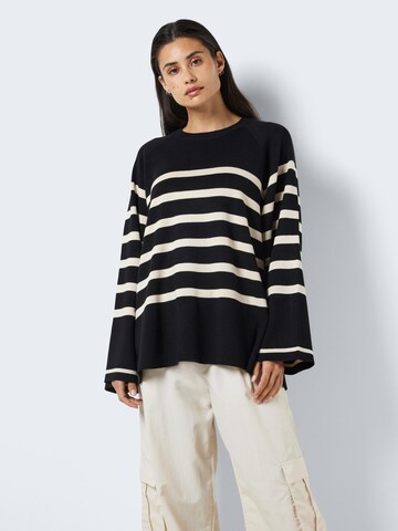 Pullover 'FIFI' di Noisy may in nero: frontale