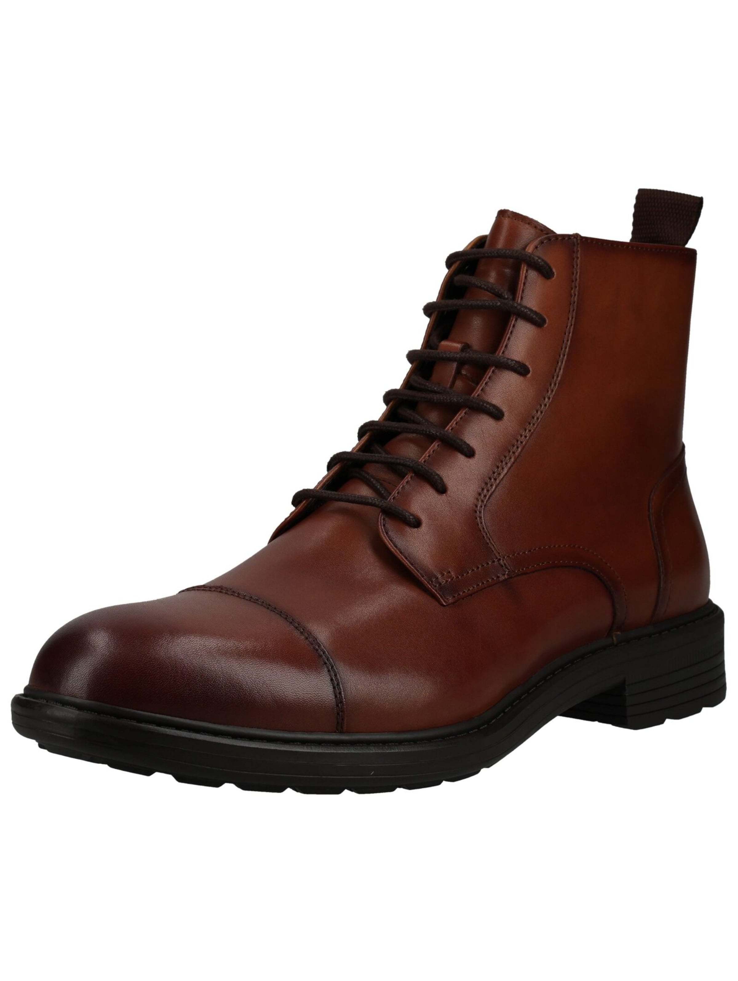 Bottines à lacets GEOX en marron : devant
