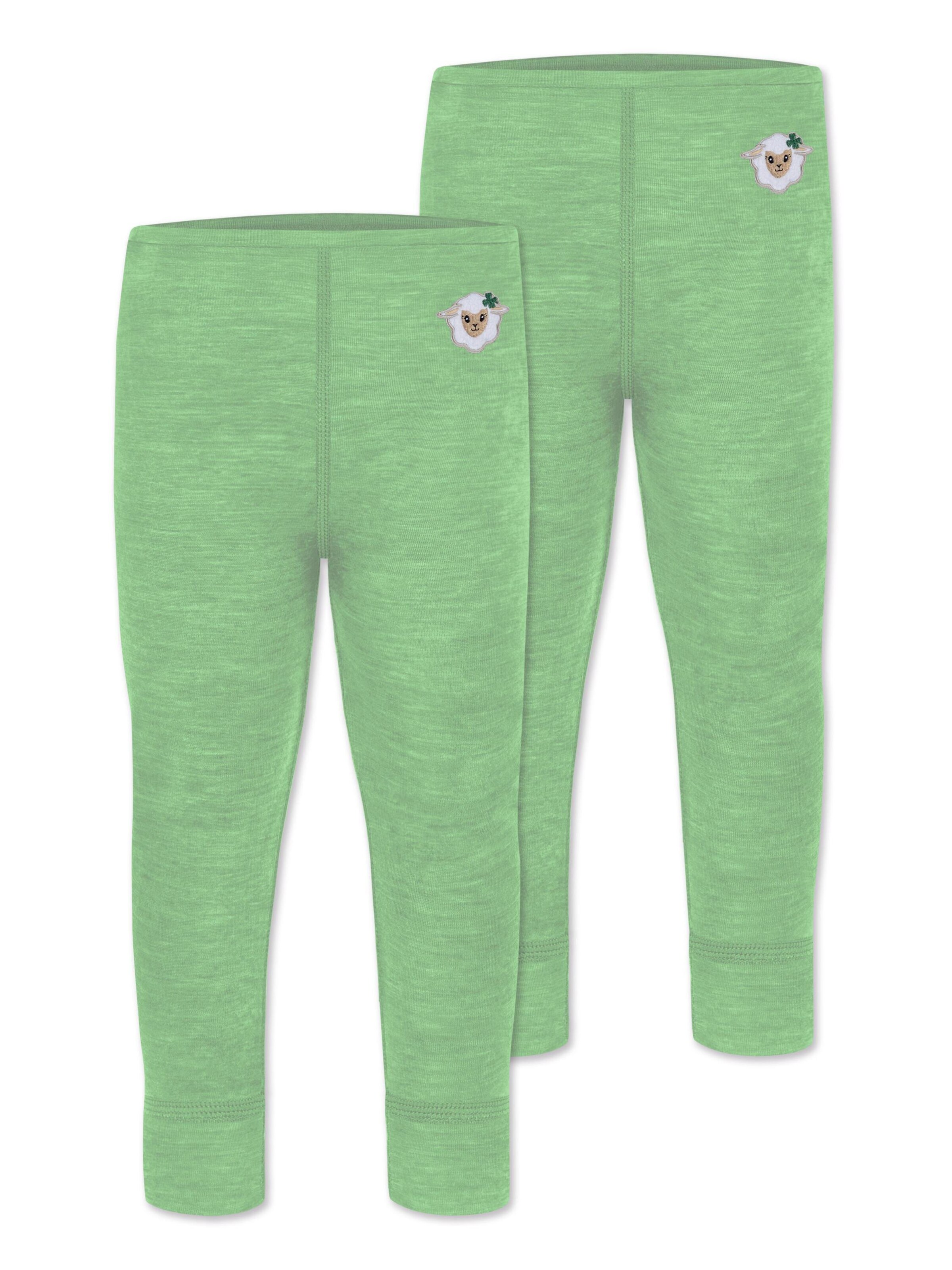 Coupe slim Sous-vêtements normani en vert : devant