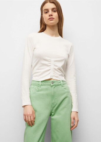 MANGO TEEN Wide leg Jeans in Green