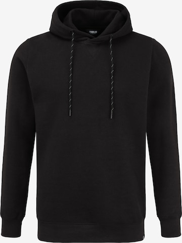 !Solid Sweatshirt 'Temme' in Zwart: voorkant