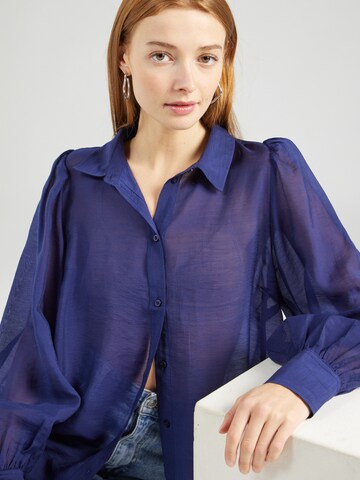 modström Blouse 'Oskar' in Blauw