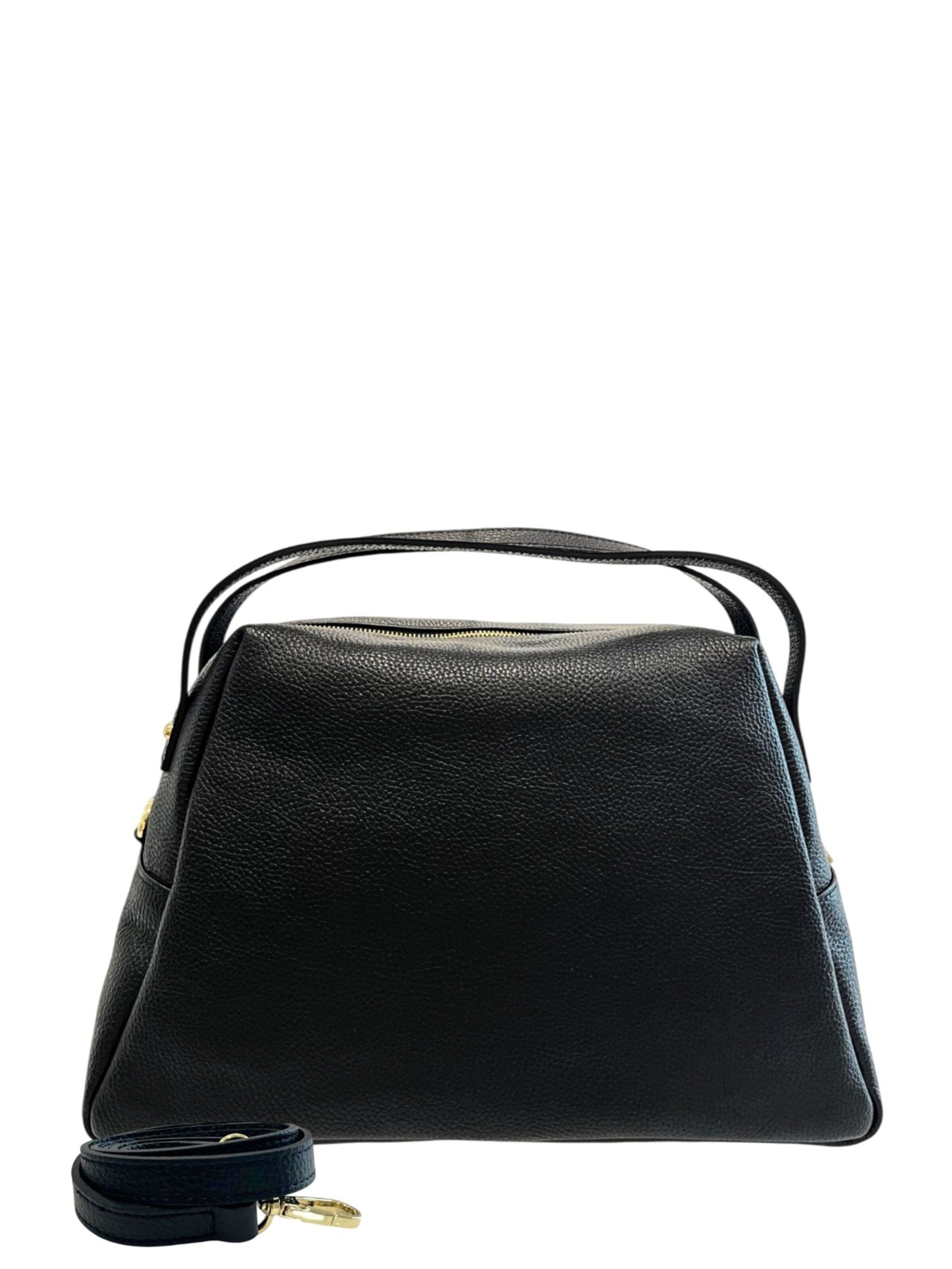 Borsa a mano 'Borsa a mano donna pelle 100% Baldinini Trend Lucca con tracolla' di Baldinini Trend in nero
