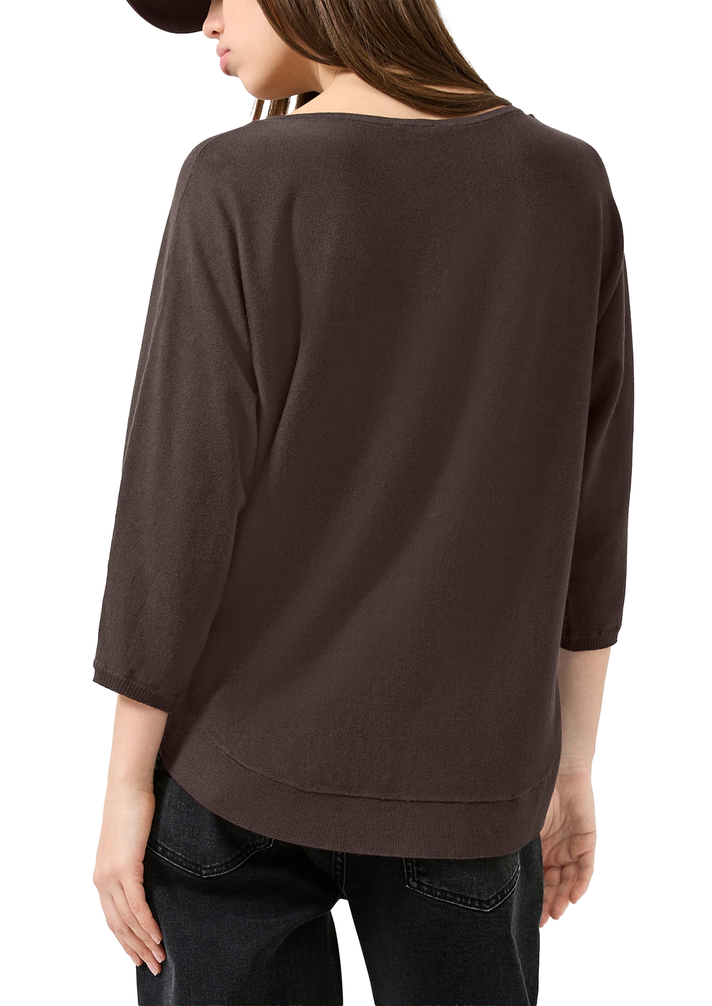 Pull-over QS en marron