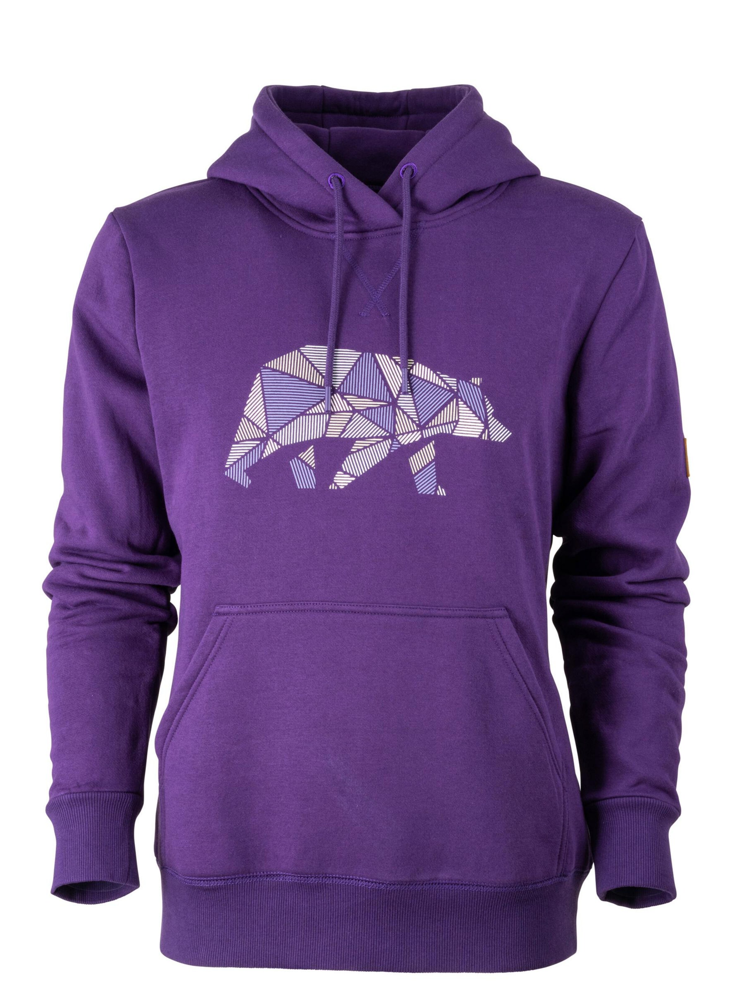 FORSBERG Sweatshirt in Purple: front