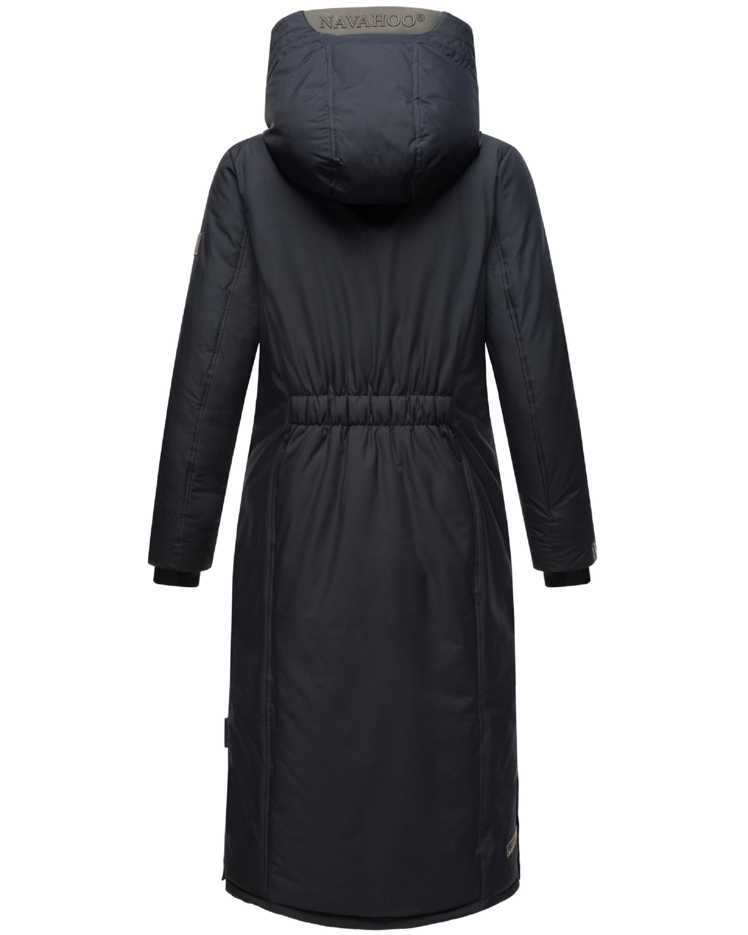 NAVAHOO Зимно палто 'Wolkenfrost XIV' в синьо