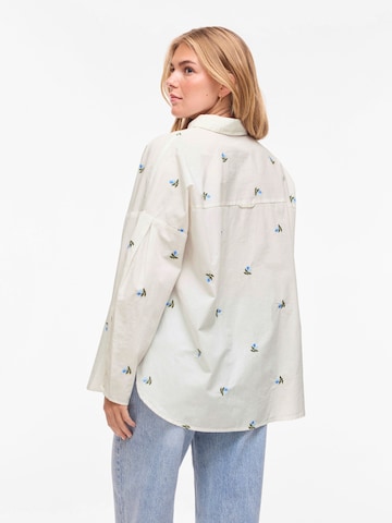 VILA Bluse 'VIAila' i hvid