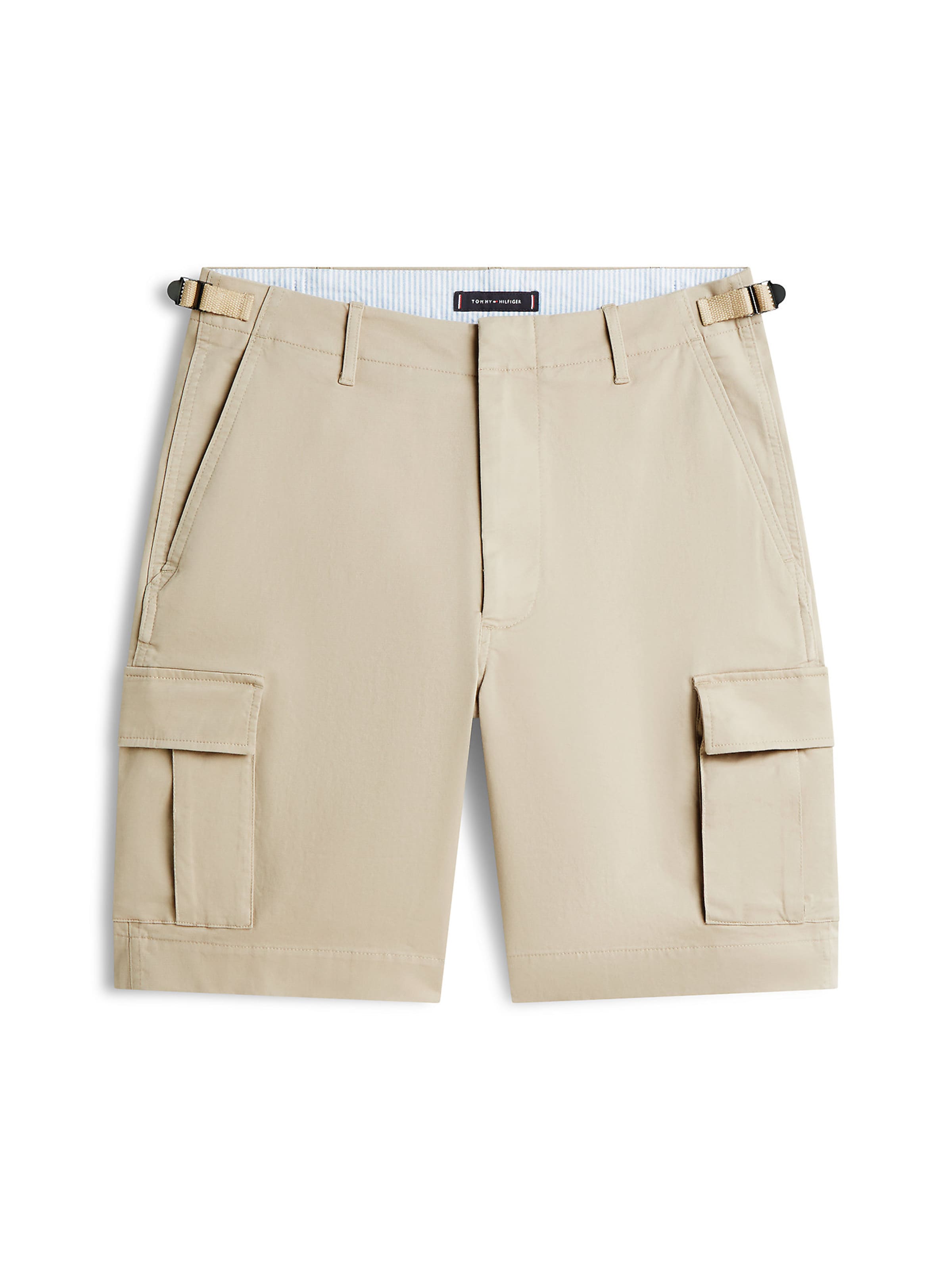 Loosefit Pantalon cargo TOMMY HILFIGER en beige : devant