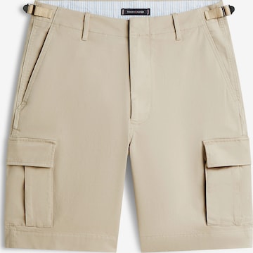 Loosefit Pantalon cargo TOMMY HILFIGER en beige : devant