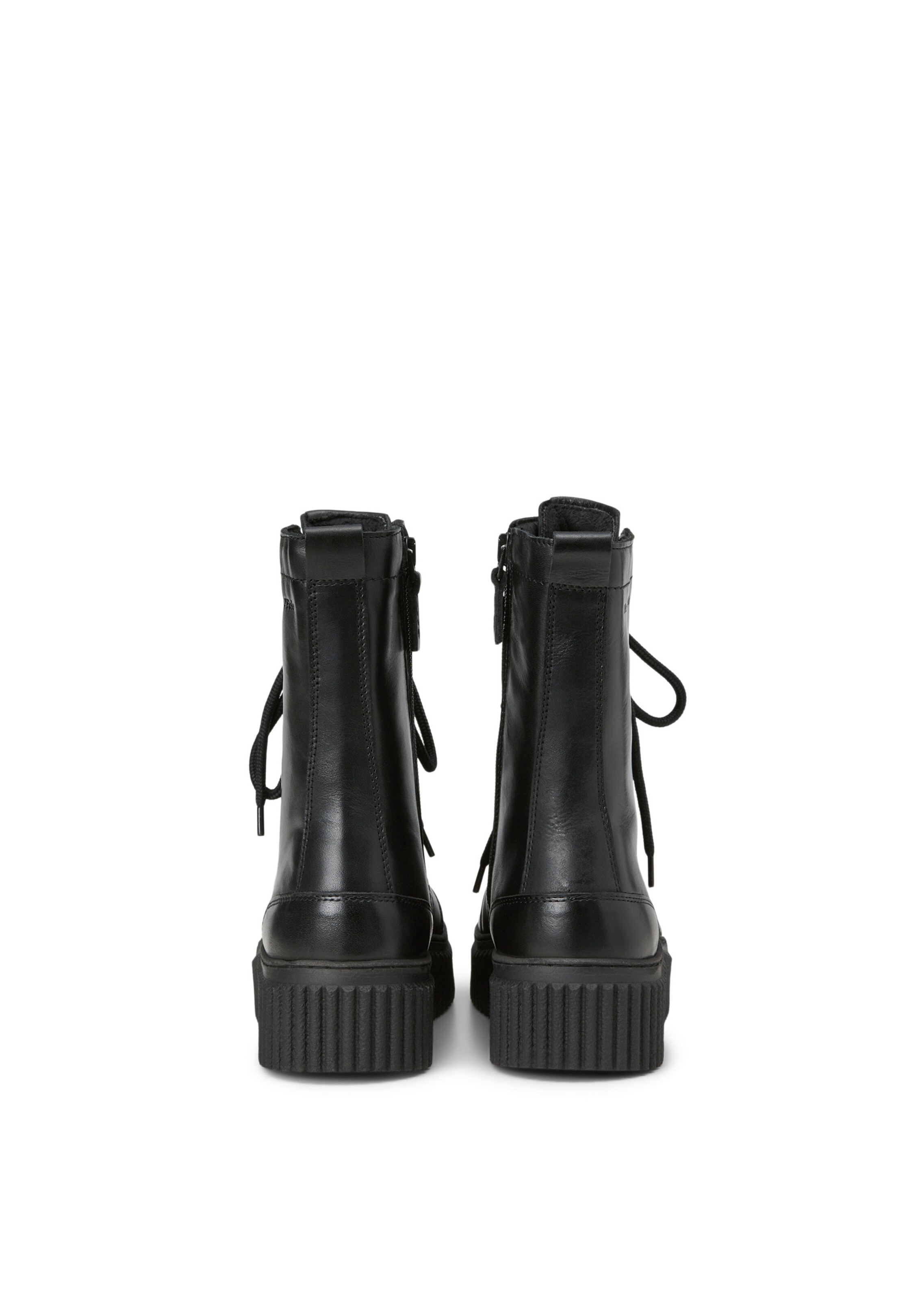 Bottes à lacets Marc O'Polo en noir